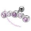 Large Jewel Strip - Lavender Upper Ear Stud